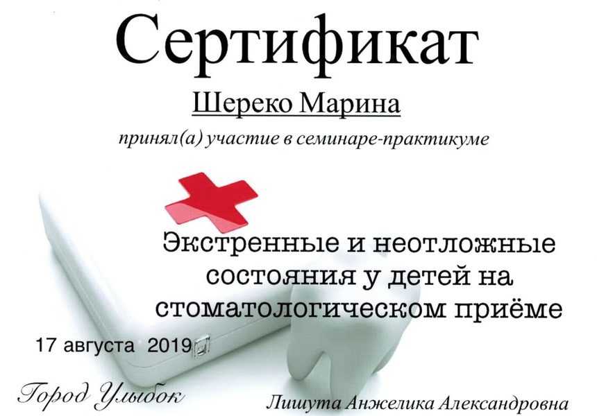 сертификат 19.08.2019 Шереко М.Е.