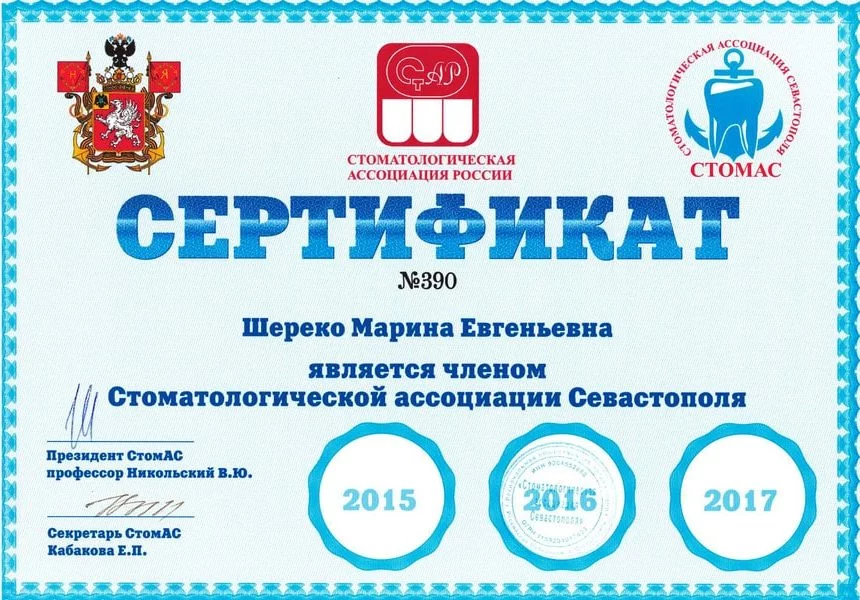 Сертификат Шереко Е.В 2016 №390-min