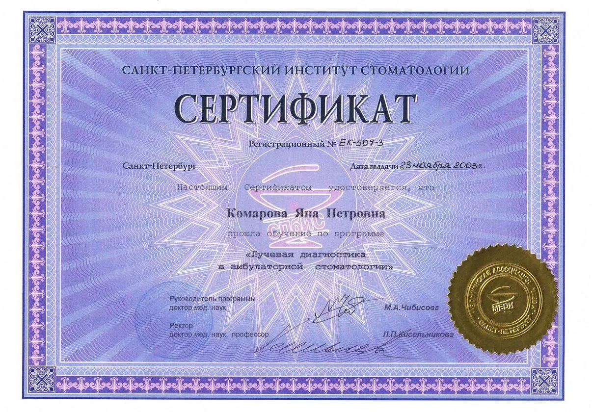 Сертификат Комаровой Я.П. _667_page-0001